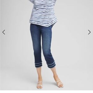 Chico's Cropped Capri Jeans